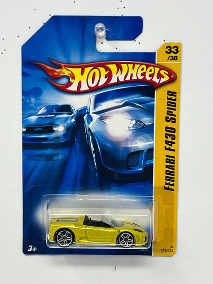 Hot Wheels Ferrari F430 Spider 1:64 Diecast