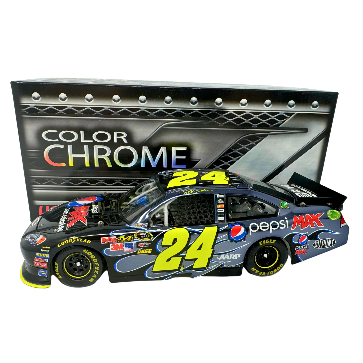 Action Nascar #24 Jeff Gordon Pepsi Max Impala Color Chrome 1:24 Diecast 1 of 50