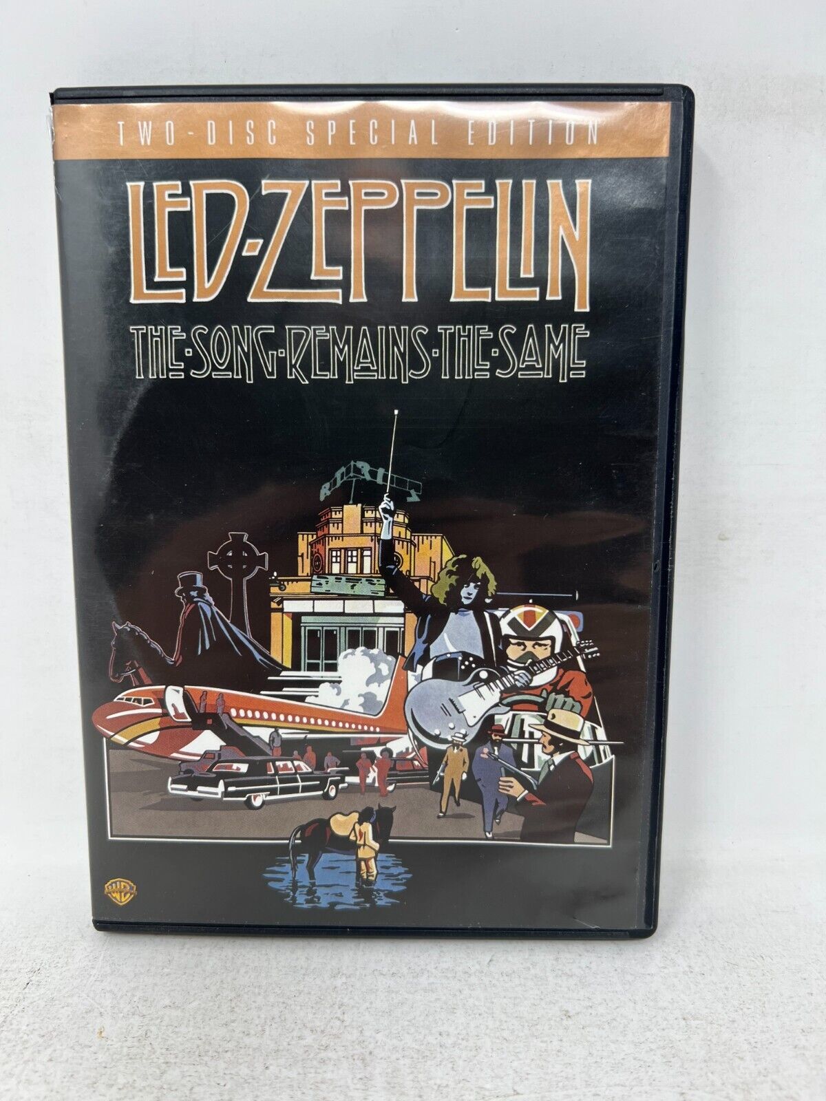 Led Zeppelin The Song Remains the Same (DVD) Music Concert Good Condition!!!