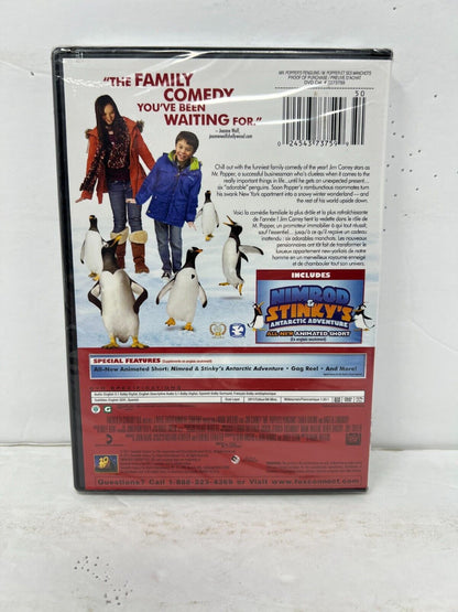 Mr. Popper's Penguins (DVD) Family New and Sealed!!!