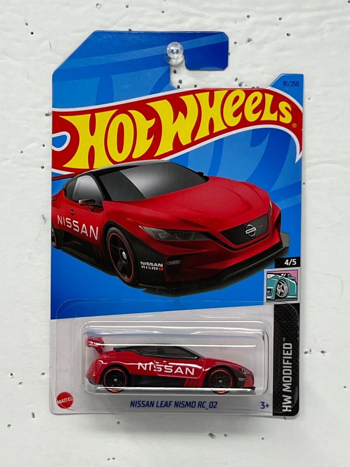 Hot Wheels HW Modified Nissan Leaf Nismo RC02 JDM 1:64 Diecast Red