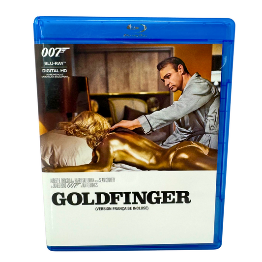 007 James Bond Goldfinger (Blu-ray) Action Good Condition!!!