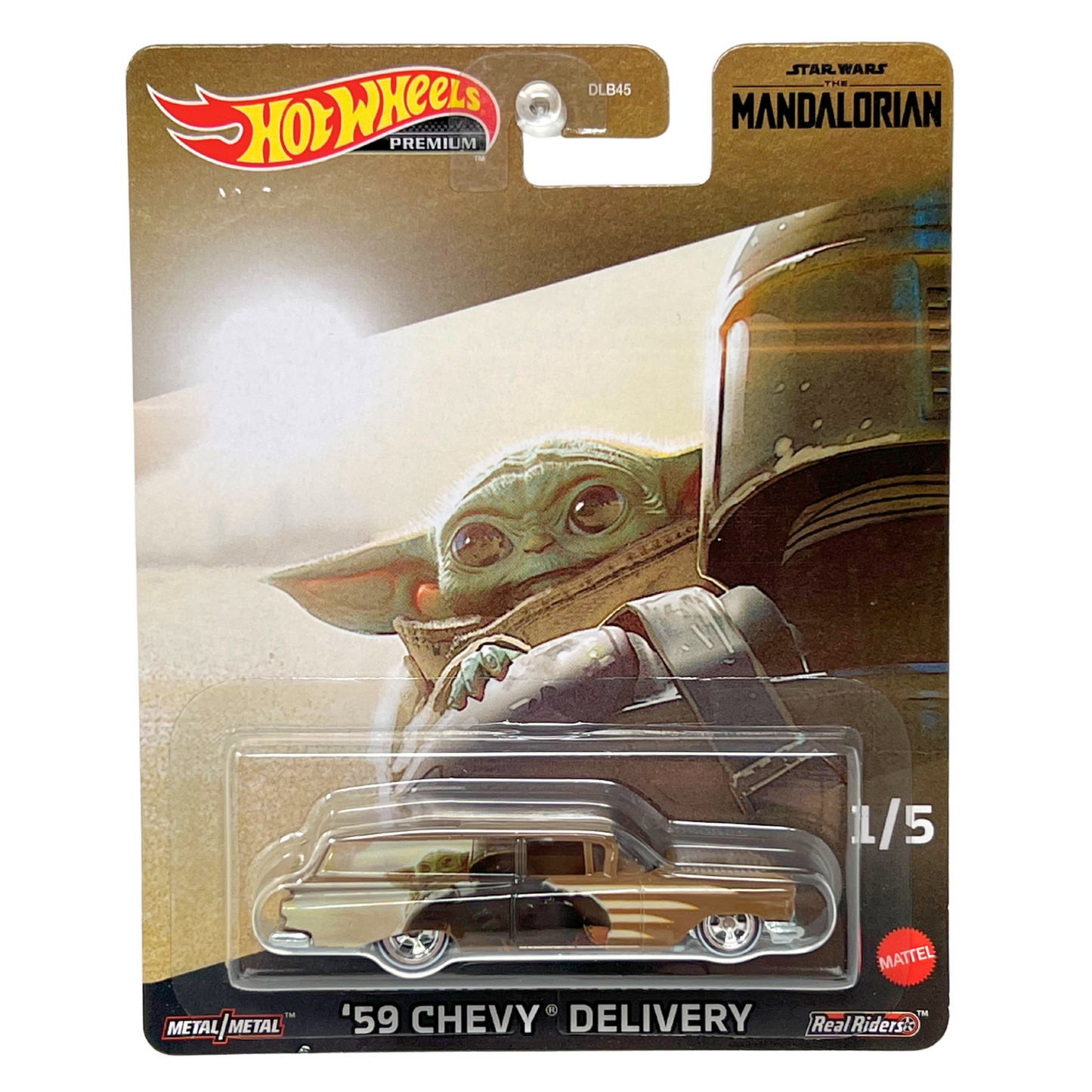 Hot Wheels Premium Star Wars The Mandalorian 1959 Chevy Delivery POP Culture 1:64 Diecast
