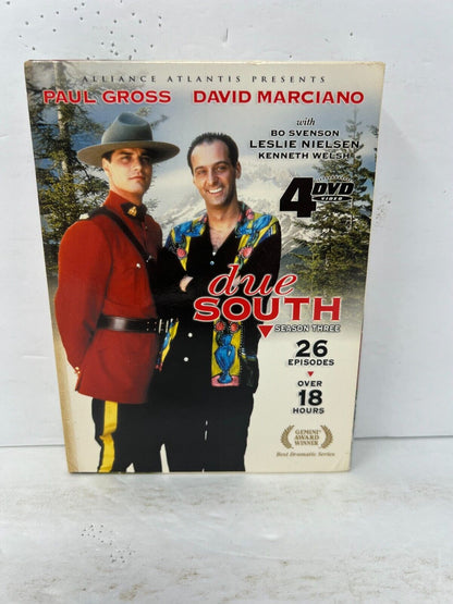 Due South: Season 3 (DVD) TV Series Boxset Good Condition!!!