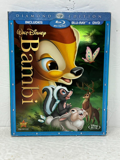 Bambi (Blu-ray) Disney Classic Good Condition!!!