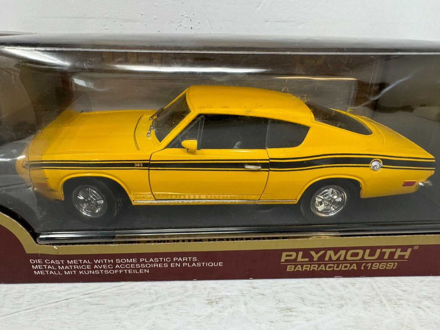 Yat Ming Road Legends 1969 Plymouth Barracuda 1:18 Diecast