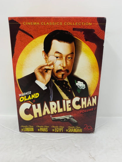 Charlie Chan Collection Vol: 1 (DVD) Movie Boxset Good Condition!!!