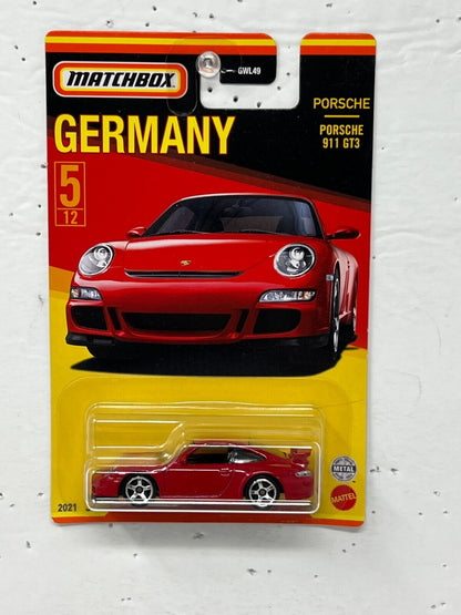 Matchbox Germany Porsche 911 GT3 1:64 Diecast