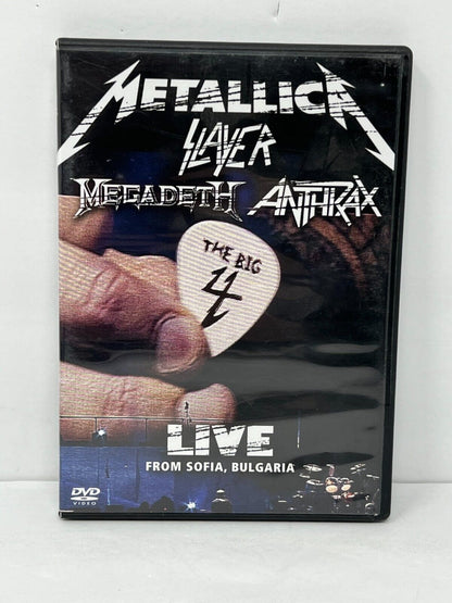 Big 4 Live From Sofia Bulgaria (DVD) Music (Metallica, Slayer, Anthrax Megadeth)