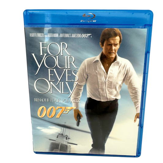 007 James Bond For Your Eyes Only (Blu-ray) Action Good Condition!!!