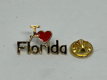 I Love Florida Cities & States Lapel Pin P2