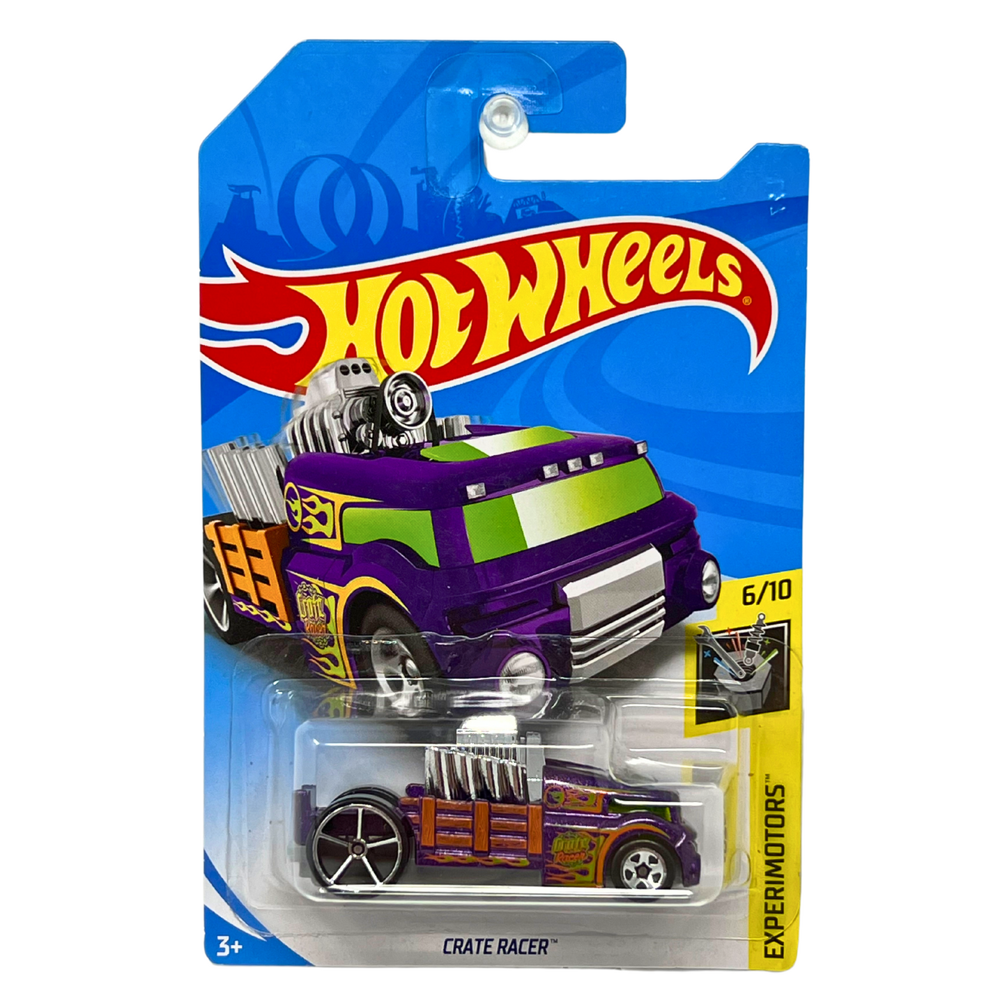 Hot Wheels Treasure Hunt Experimotors Crate Racer 1:64 Diecast