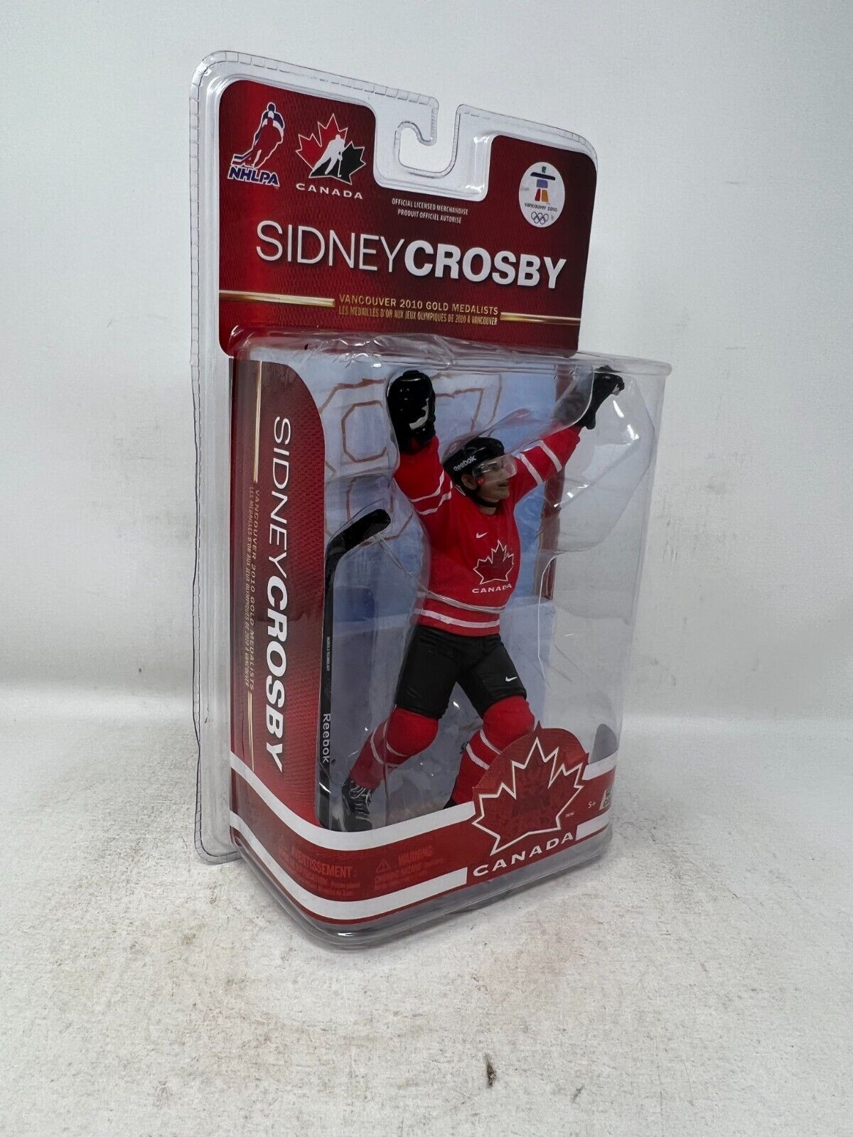 Mcfarlane NHL Sidney Crosby Team Canada Series 3 Red Jersey 6 Inch Figure