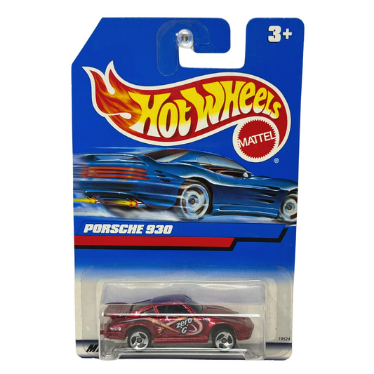 Hot Wheels Porsche 930 1:64 Diecast Red V3