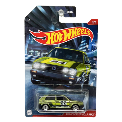 Hot Wheels Street Racers Volkswagen Golf MK2 1:64 Diecast V2