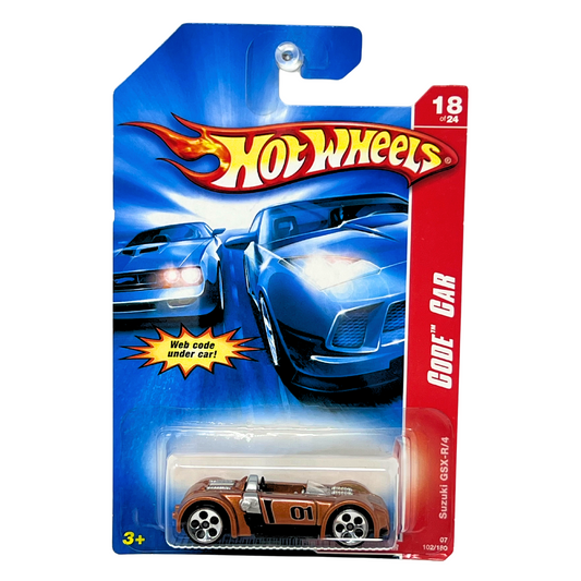 Hot Wheels Code Car Suzuki GSX-R4 1:64 Diecast