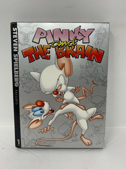 Pinky and the Brain, Vol. 1 (DVD) TV Series Boxset Rob Paulsen Good Condition!!!