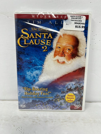 The Santa Clause 2 (DVD) Disney Live Action New and Sealed!!!