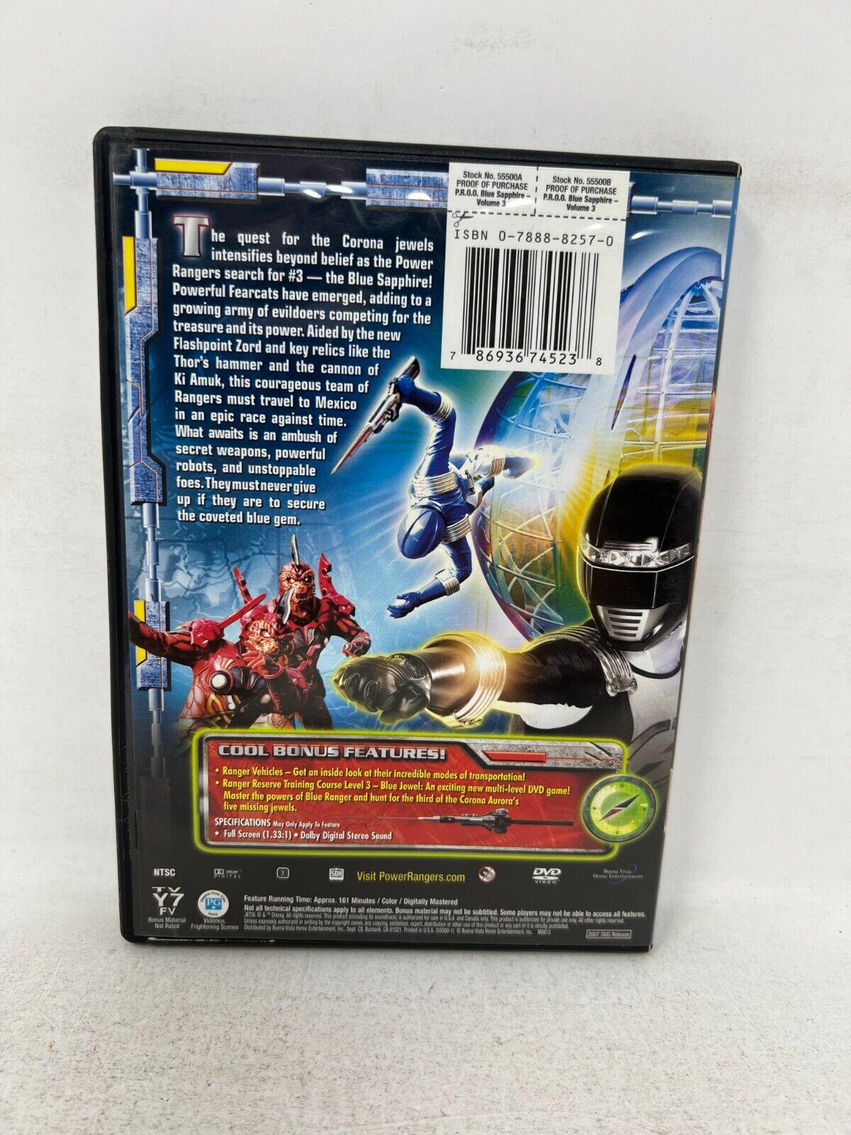 Power Rangers Operation Overdrive (DVD) Action Movie Good Condition!!!