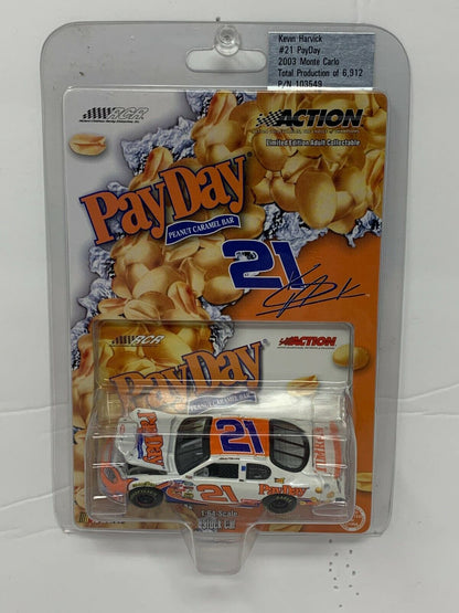 Action Nascar #21 Kevin Harvick PayDay 2003 Monte Carlo 1:64 Diecast
