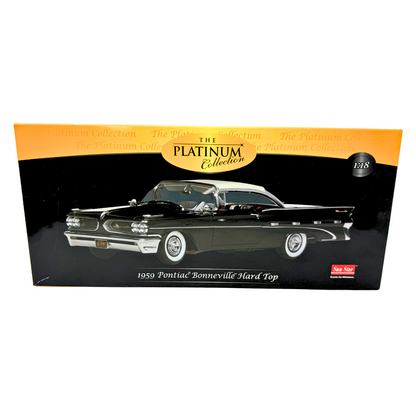 Sun Star 1959 Pontiac Bonneville Hard Top Platinum Collection 1:18 Diecast