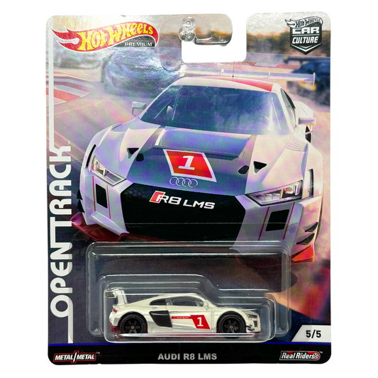 Hot Wheels Premium Open Track Audi R8 LMS 1:64 Diecast