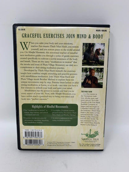 Thich Nhat Hanh’s Mindful Movements (DVD) Documentary Good Condition!!!