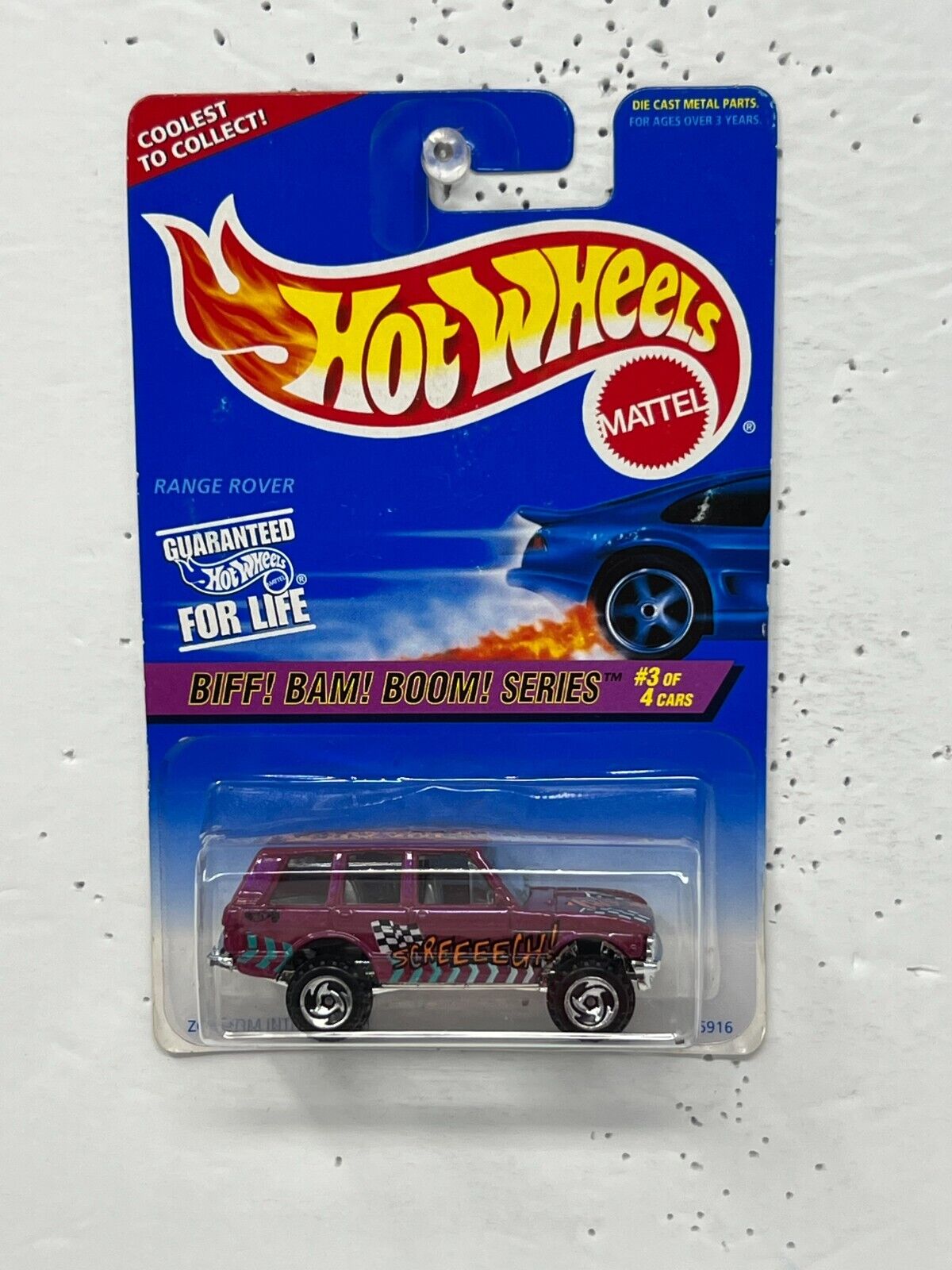Hot Wheels Biff! Bam! Boom! Range Rover Fantasy Cars 1:64 Diecast