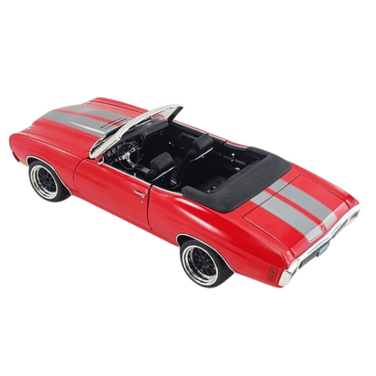 ACME 1970 Chevrolet Chevelle SS Restomod Red Limited Edition 1:18 Diecast