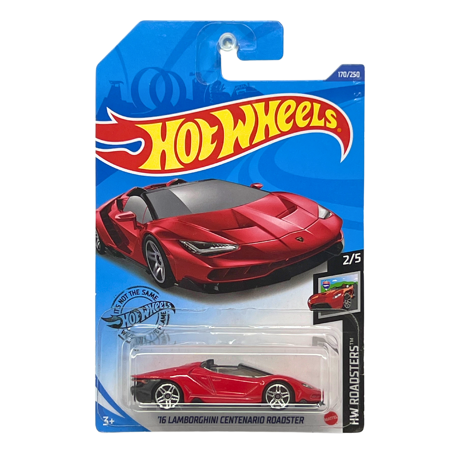 Hot Wheels HW Roadsters 2016 Lamborghini Centenario Roadster 1:64 Diecast V3