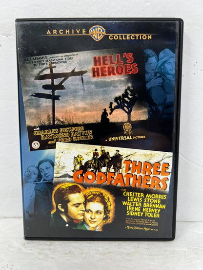 Hell's Heroes / Three Godfathers (DVD) Western