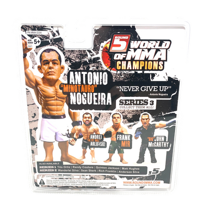 Round 5 UFC Antonio Rodrigo “Minotauro” Nogueira World of MMA Action Figure