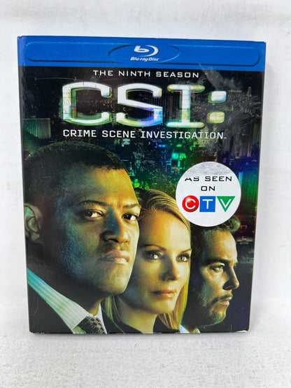 CSI Crime Scene Investigation The Ninth Season (Blu-ray) TV Series Boxset