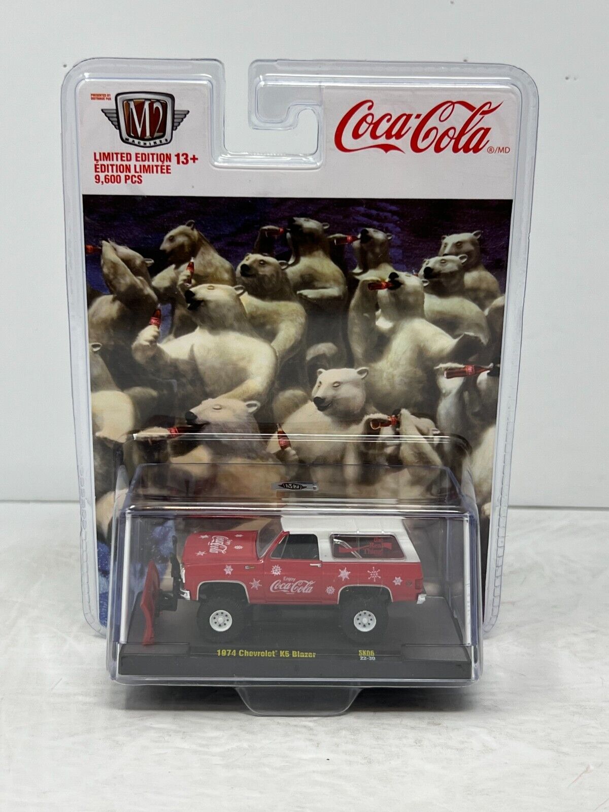 M2 Machines Coca-Cola 1974 Chevrolet K5 Blazer 1:64 Diecast