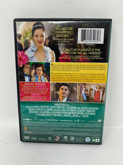 Crazy Rich Asians (DVD) Comedy Movie Good Condition