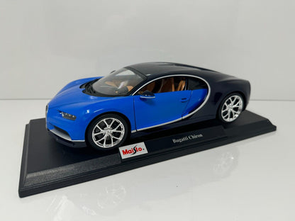 Maisto Bugatti Chiron Special Edition 1:18 Diecast Blue Color