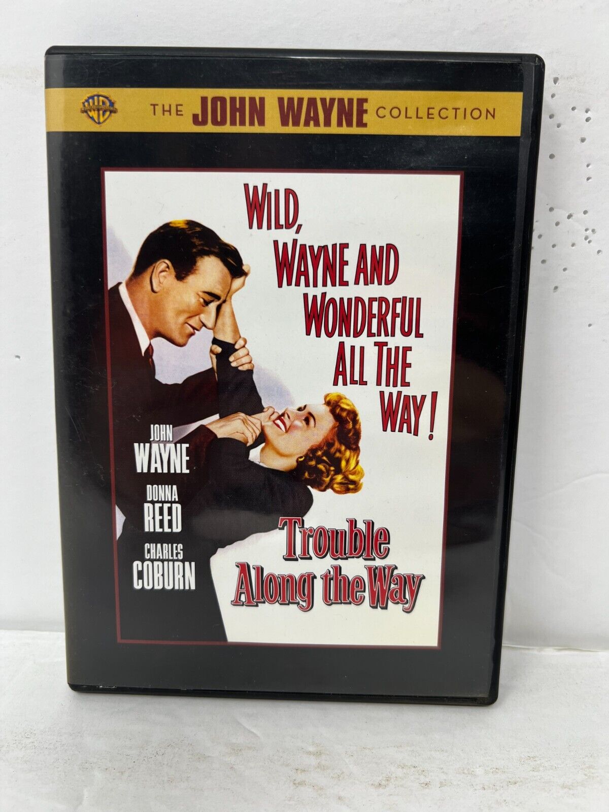 Trouble Along the Way (DVD) John Wayne Sports Good Condition!!!