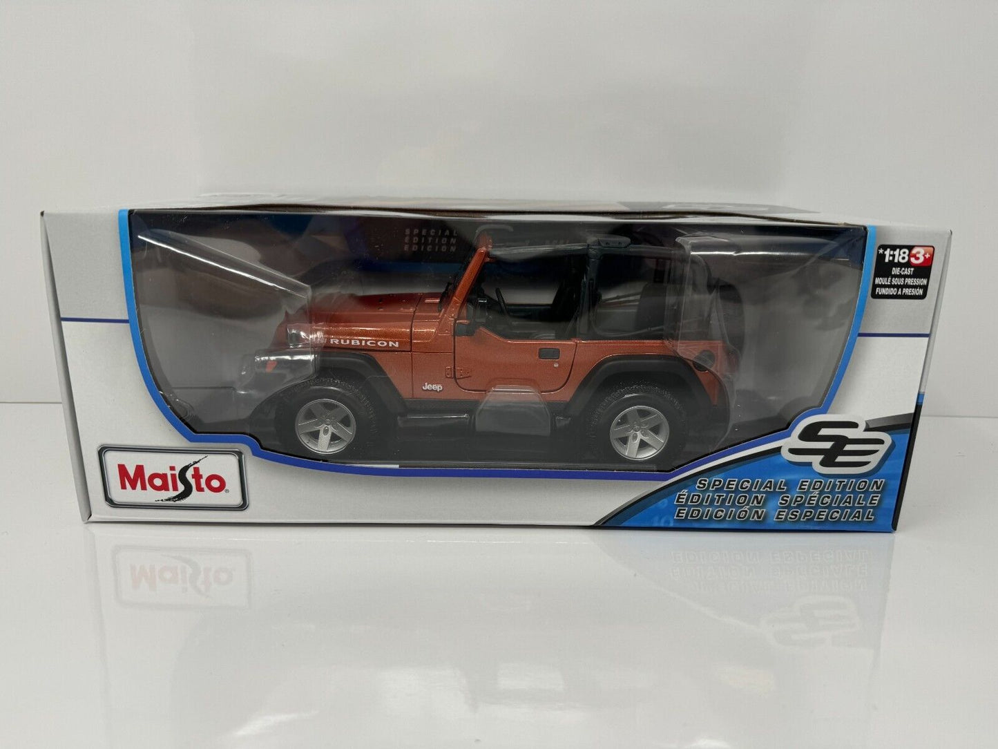 Maisto 2014 Jeep Wrangler Rubicon Special Edition 1:18 Diecast