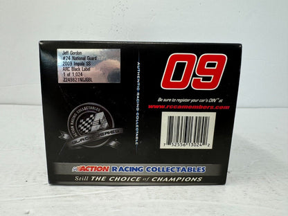 Action Nascar #24 Jeff Gordon ARC Black Label 2009 Chevy Impala SS 1:24 Diecast