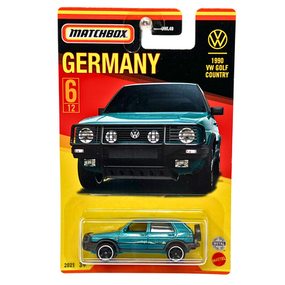 Matchbox Germany 1990 Volkswagen Golf Country 1:64 Diecast