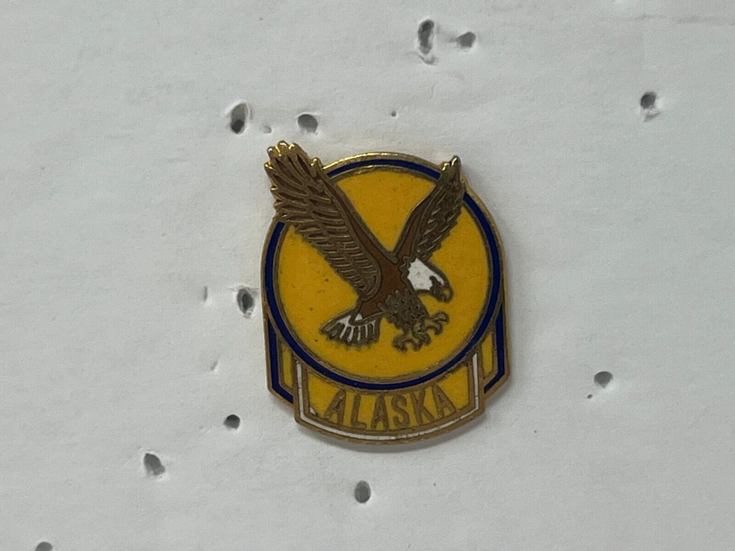 Alaska Eagle Cities & States Lapel Pin CPS1