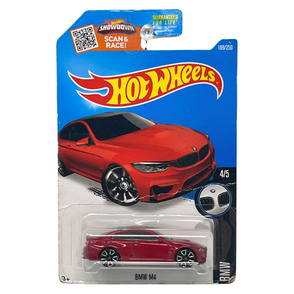 Hot Wheels BMW M4 1:64 Diecast Scan & Race!