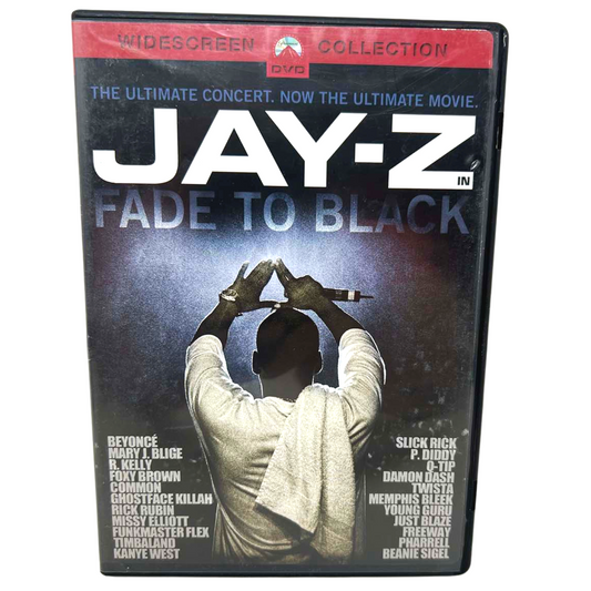 Fade to Black (DVD) Jay-Z  Music Good Condition!!!