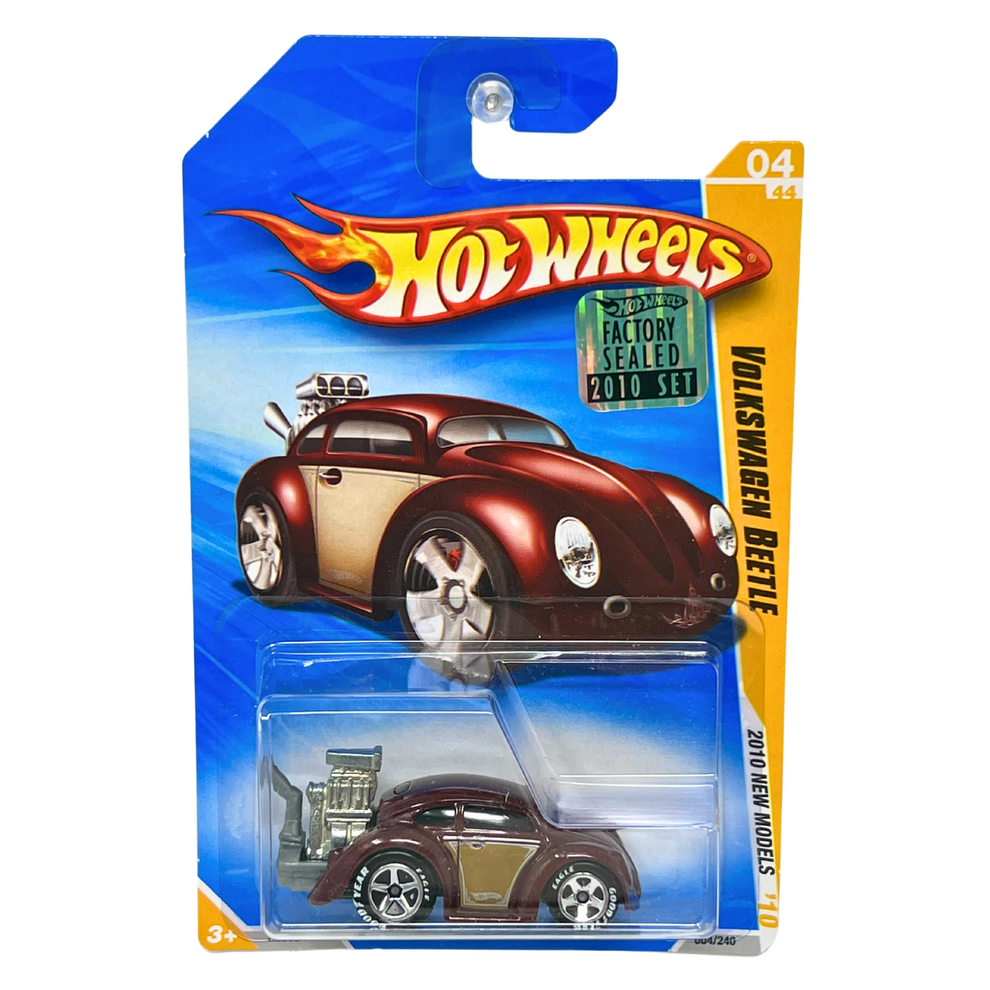 Hot Wheels 2010 New Models Volkswagen Beetle 1:64 Diecast Factory Sealed