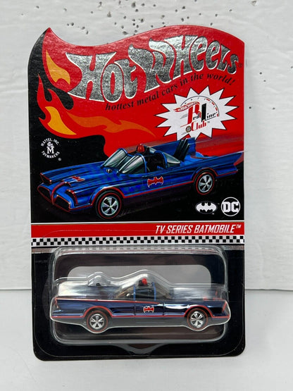 Hot Wheels Batmobile RLC Red Line Club TV Series 1:64 Diecast