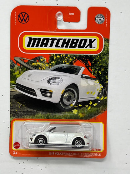 Matchbox 2019 Volkswagen Beetle Convertible 1:64 Diecast