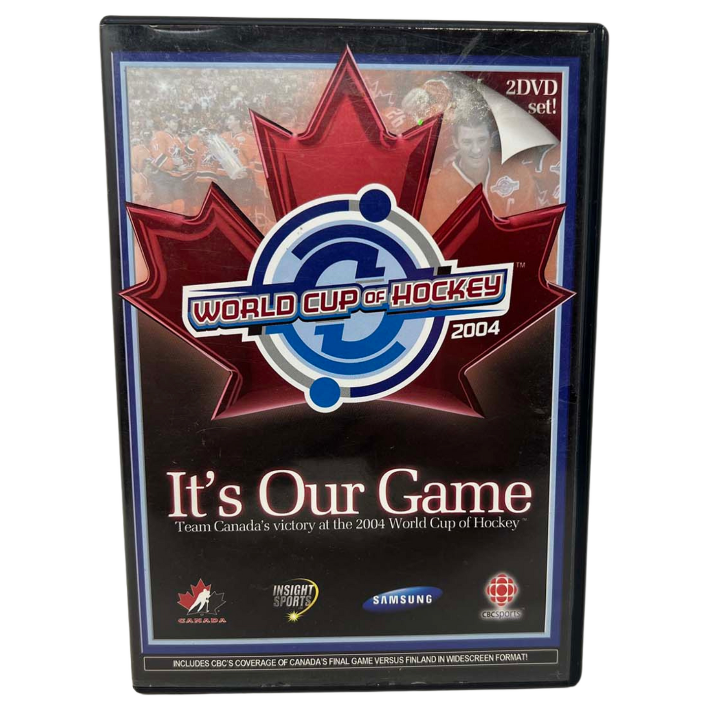 It's Our Game World Cup Of Hockey 2004 (DVD) Team Canada Sports Good Condition!!