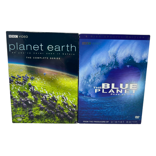 The Blue Planet Seas of Life / Planet Earth (DVD,) TV Series Boxset BBC