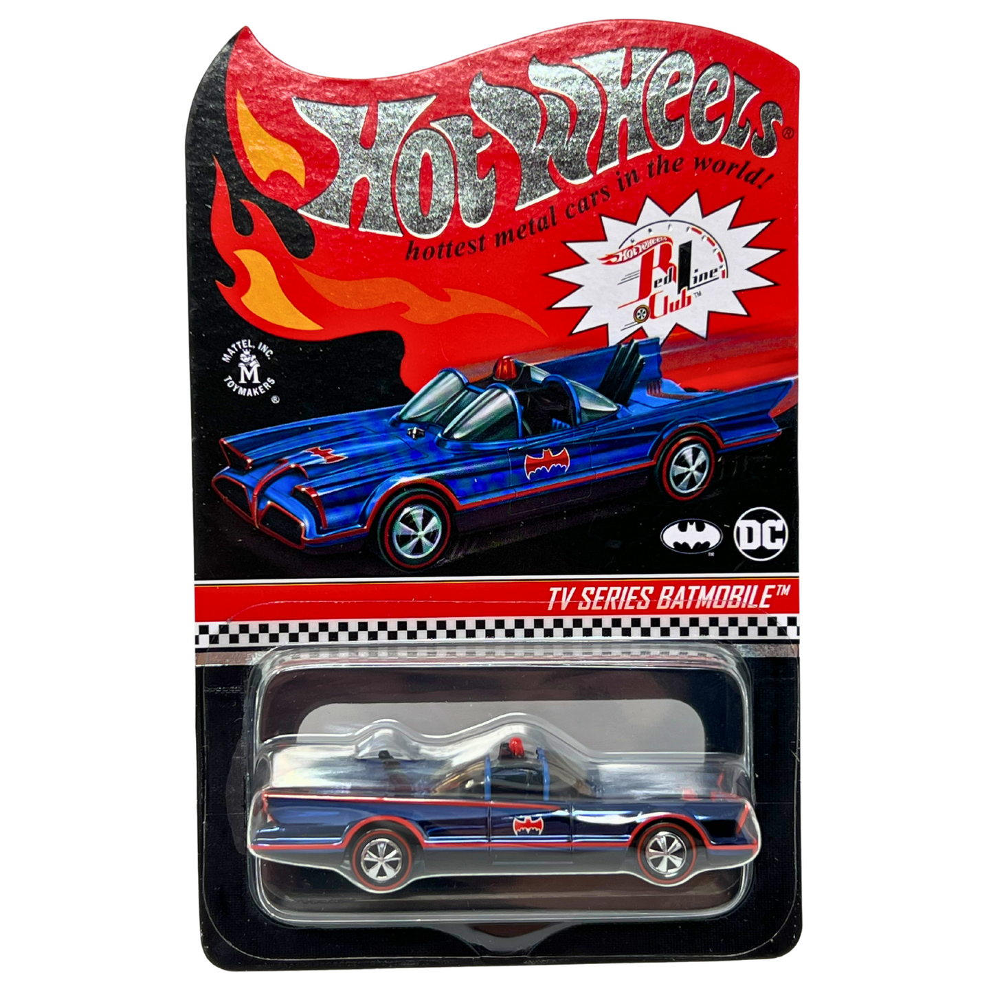 Hot Wheels Batmobile RLC Red Line Club TV Series 1:64 Diecast