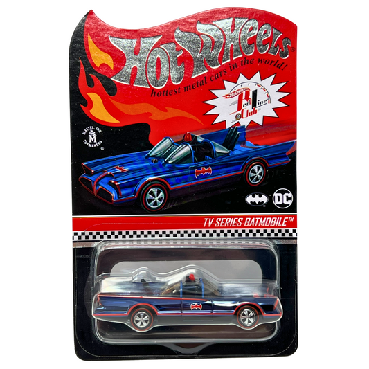 Hot Wheels Batmobile RLC Red Line Club TV Series 1:64 Diecast